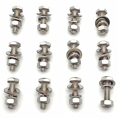 ★ボルト、ナット、ワッシャー見積り★ Amazon | MR. ALLOY 1/4-20ボルト ナット ワッシャーキット 12セット